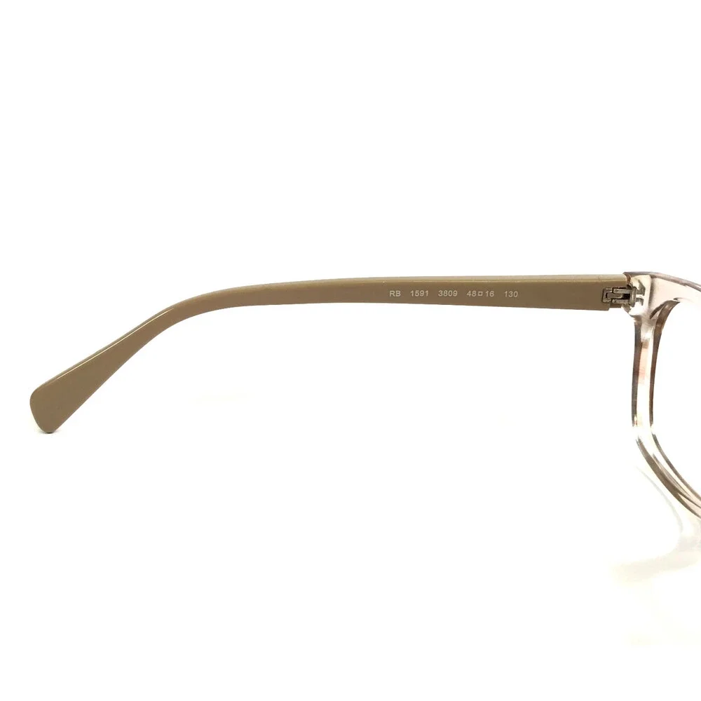 Ray-Ban Kids Eyeglasses Frame RY1591 3809 Nude Clear Cat Eye Full Rim 48-16-130